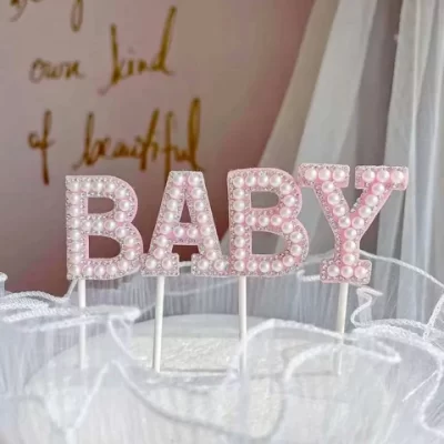 TOPPER BABY/ROSA