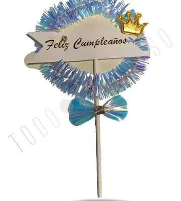 TOPPER FELIZ CUMPLEAÑOS