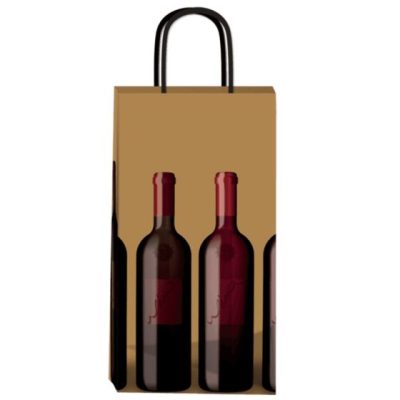 BOLSA PAPEL VINO 22X42