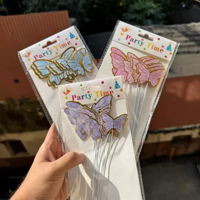 DECORACION MARIPOSAS (12P)