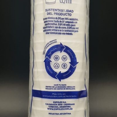 VASOS 120 CM X 25 UNID.