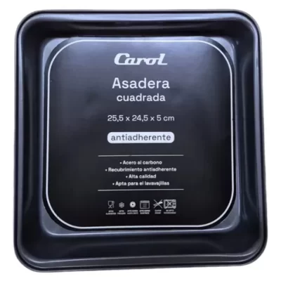 ASADERA CUADRADA ( 25X24 ) CAROL
