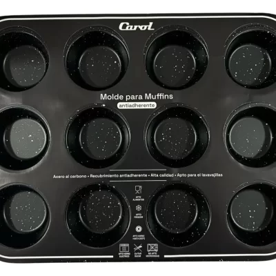 MOLDE PARA MUFFINS X12 CAROL