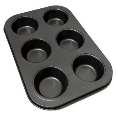 MOLDE PARA MUFFINS X6