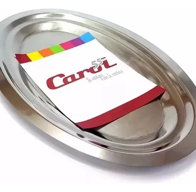 FUENTE OVAL DOBLE BAJADA ( 26,5 CM ) CAROL