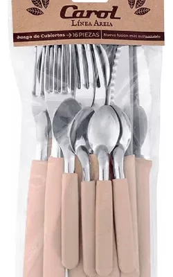 JUEGO DE CUBUIERTOS X 16 - AREIA