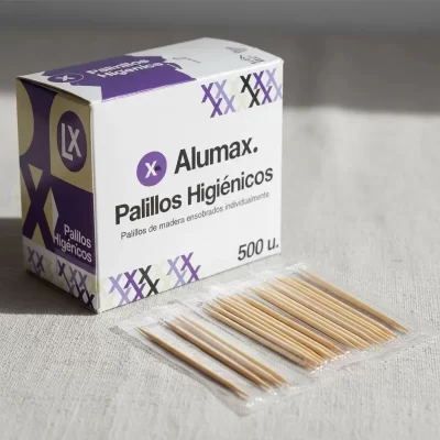 PALILLOS HIGIENICOS X500U.