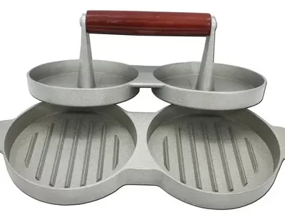 MOLDE PARA HAMBURGUESA FUNDICION