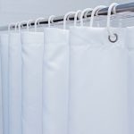 CORTINA PARA BAÑO BLANCA