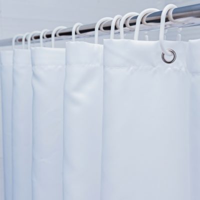 CORTINA PARA BAÑO BLANCA