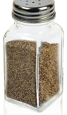 SALERO DE VIDRIO LISO CUADRADO