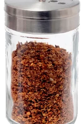 SALERO DE VIDRIO LISO REDONDO