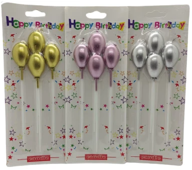 SET VELAS X3 GLOBOS