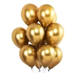 SET DE GLOBOS DORADOS (X10U)