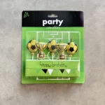SET X5 VELAS PELOTAS/ COPAS