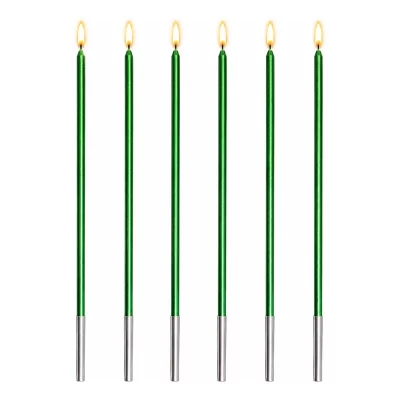 SET X6 VELAS VERDE