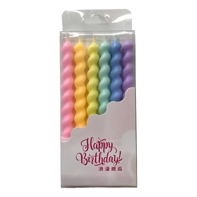 SET VELAS TIRABUZON X6