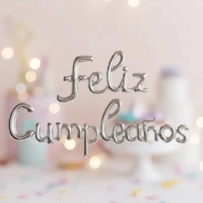 GLOBO FELIZ CUMPLEAÑOS