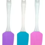 ESPATULA DE SILICONA 20 CM MANGO CRISTAL