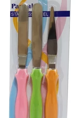 ESPATULA SET DE 3 UNID. SURT.
