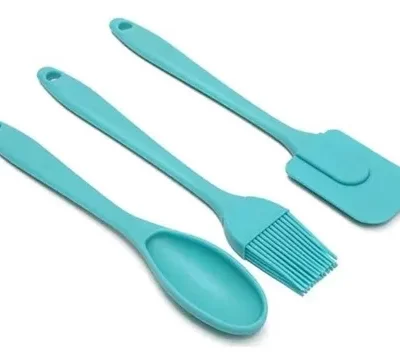 JUEGO DE ESPATULA PINCEL CUCHARA SILICONA