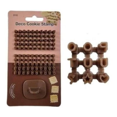 MARCADOR DE LETRAS MINI MARRON