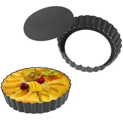 MOLDES DE TARTAS TEFLONADO 10 CM