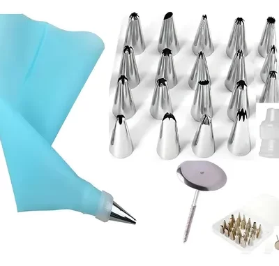 PICOS JUEGO DE MANGAS Y 24 PICOS PLASTICOS