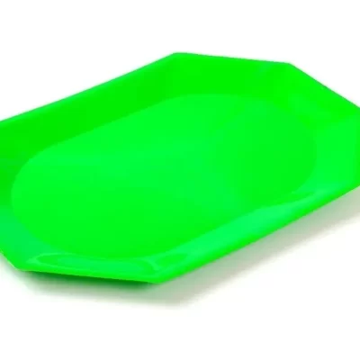 PLATO OVAL 22CM 20X28CM VERDE