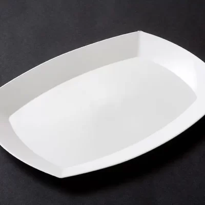 PLATO BANDEJA 22CM 20X28CM BLANCO