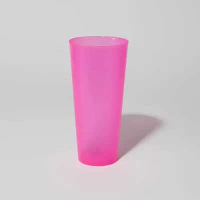 VASOS TRAGO LARGOX10U (MAGENTA)