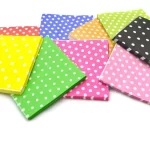 SERVILLETAS 33X33 LUNARES ROSA