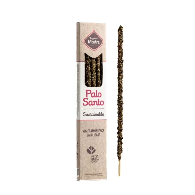 SAHUMERIO PALO SANTO CON OLIBANO