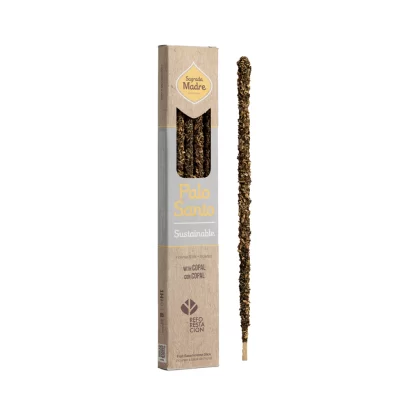 SAHUMERIO PALO SANTO CON COPAL