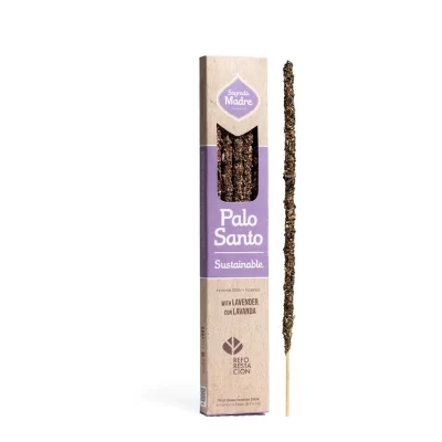 SAHUMERIO PALO SANTO CON LAVANDA