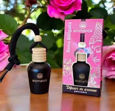 DIFUSOR PARA AUTOS ROSA BULGARA