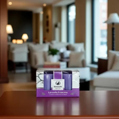 VELON VOTIVO LAVANDA FRANCESA