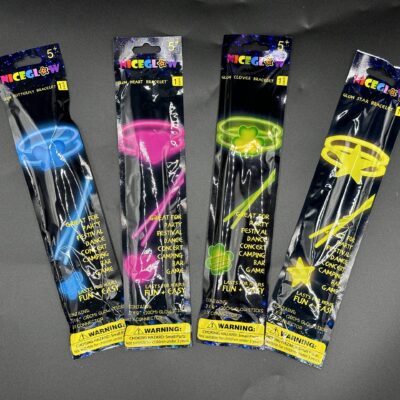 PULSERA DE NEON CON ACCESORIO